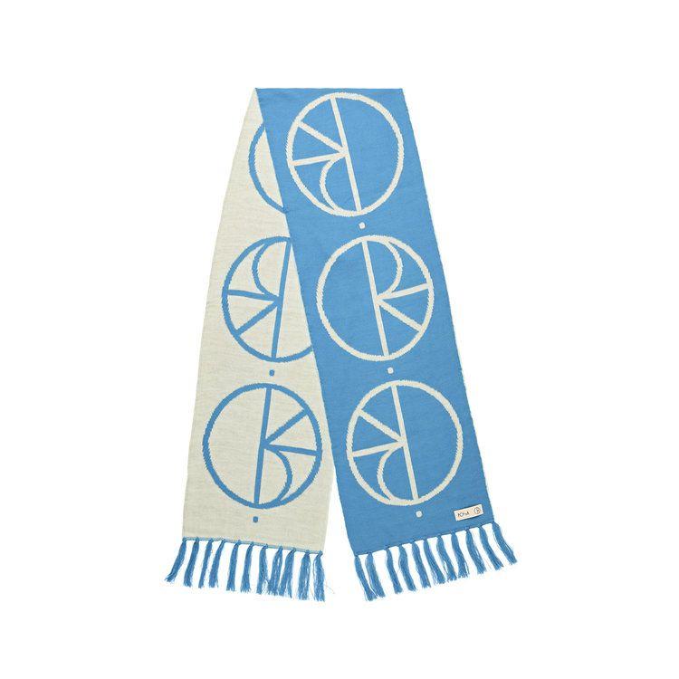 Blue Dublin Logo - Polar - Stroke Logo Scarf - Pool Blue — High Rollers Dublin