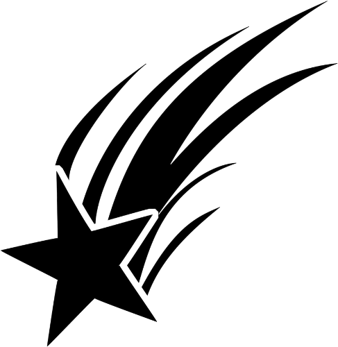 White and Black Star Logo - Free Black Star Clipart, Download Free Clip Art, Free Clip Art