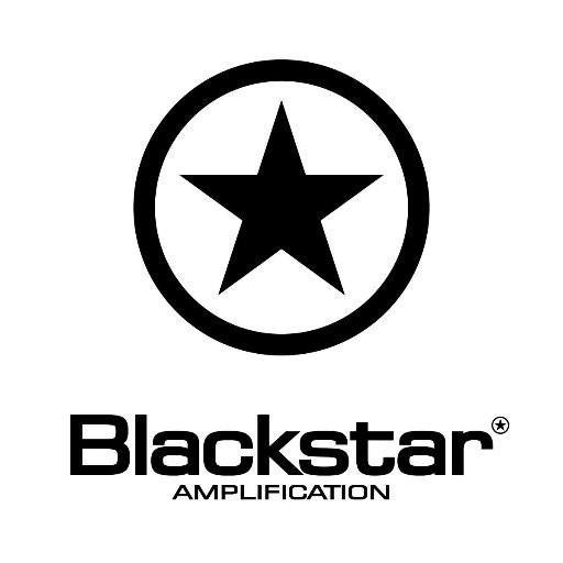 White and Black Star Logo - Blackstar Amplification Musique // Quest Music Store