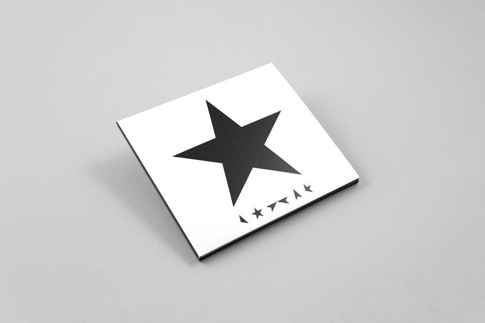 White and Black Star Logo - David Bowie: ☆ (Blackstar) « Barnbrook