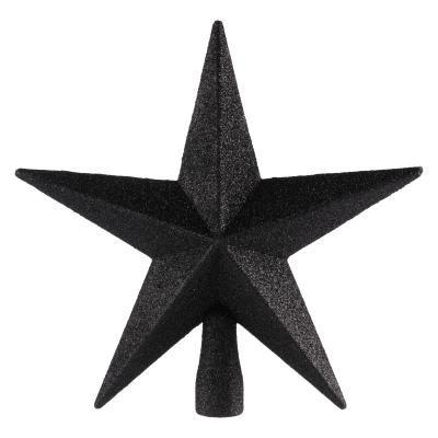 White and Black Star Logo - Black Star Tree Topper. National Gallery Shop