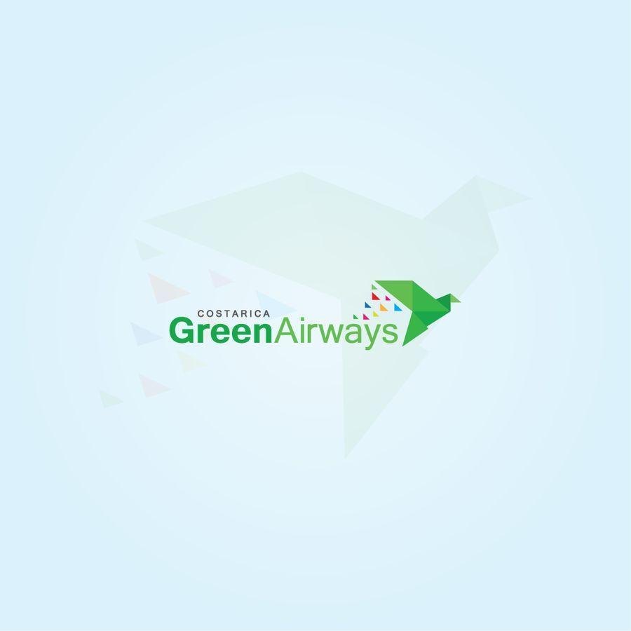 Green Bird Airline Logo - Entry #997 by samiasih for Airline Logo 