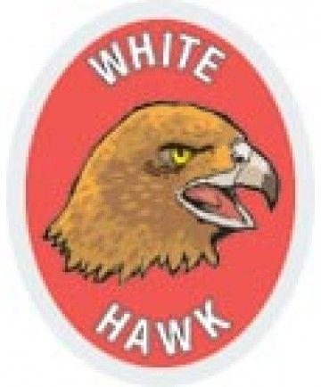 Red and White Hawk Logo - DR Adv Patch/White Hawk - Product Categories