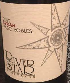 River Star Logo - River Star Vineyards Syrah, Paso Robles. prices, stores, tasting