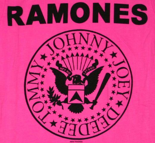 Pink Ramones Logo - RAMONES PINK ALL IN ONE *REDUCED*