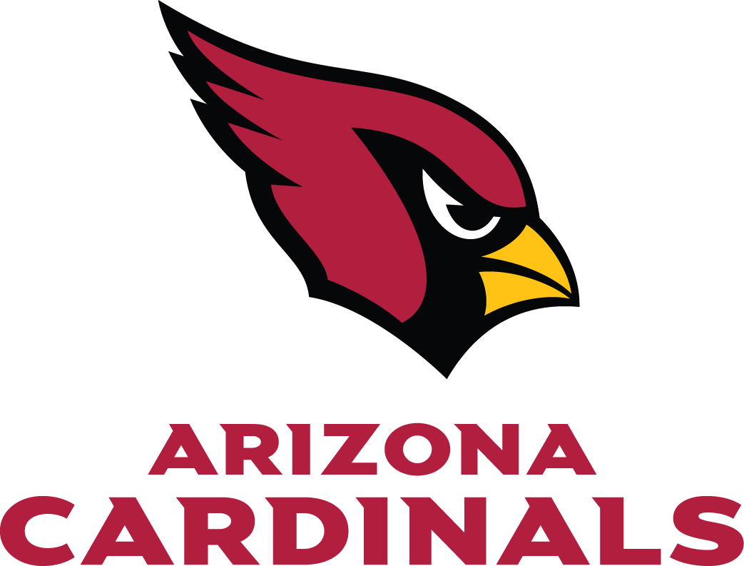 Cardinal Bird Football Logo - Arizona Cardinals Wordmark Logo - National Football League (NFL ...