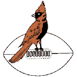 Cartoon Cardinal Logo - Chicago Cardinals Primary Logo | Sports Logo History