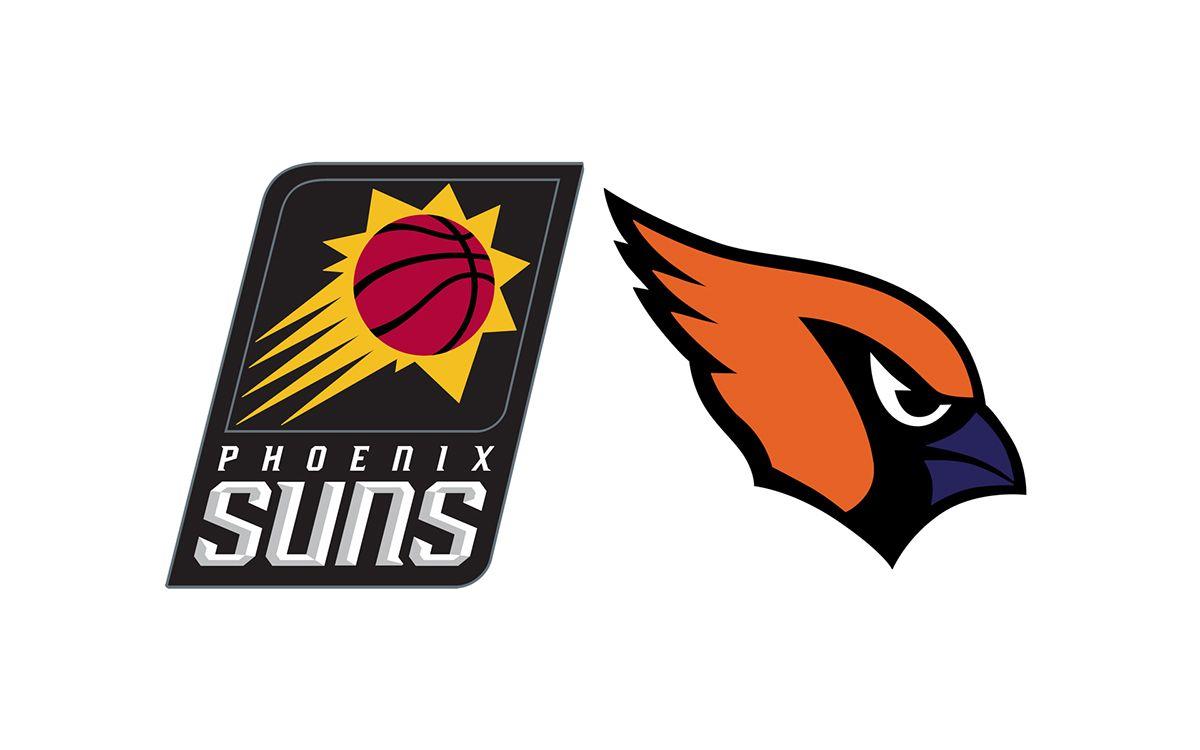 Phoenix Cardinals Logo - Phoenix Suns and Arizona Cardinals Mashup