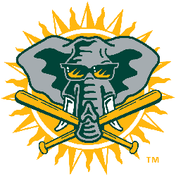 Oakland Athletics Elephant Logo - Oakland Athletics Primary Logo | Sports Logo History