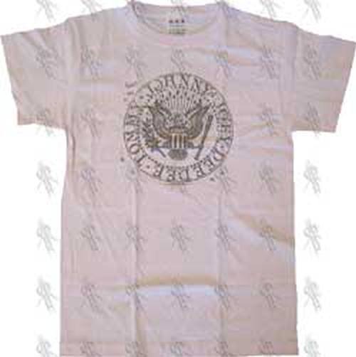 Pink Ramones Logo - RAMONES - Baby Pink Girls 'Ramones' Logo T-Shirt (Clothing, Shirts ...