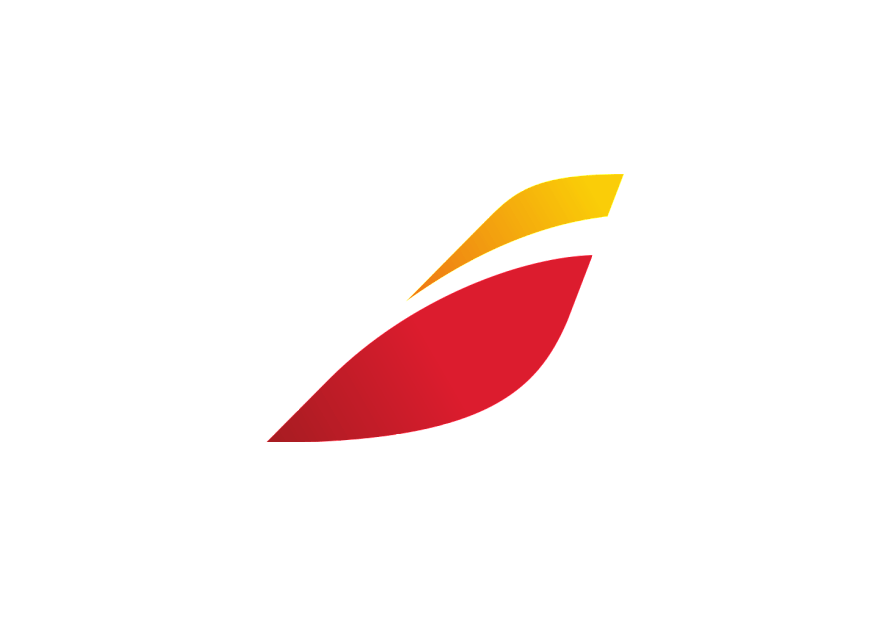 American with Red and Yellow Logo - Iberia logo | Logok