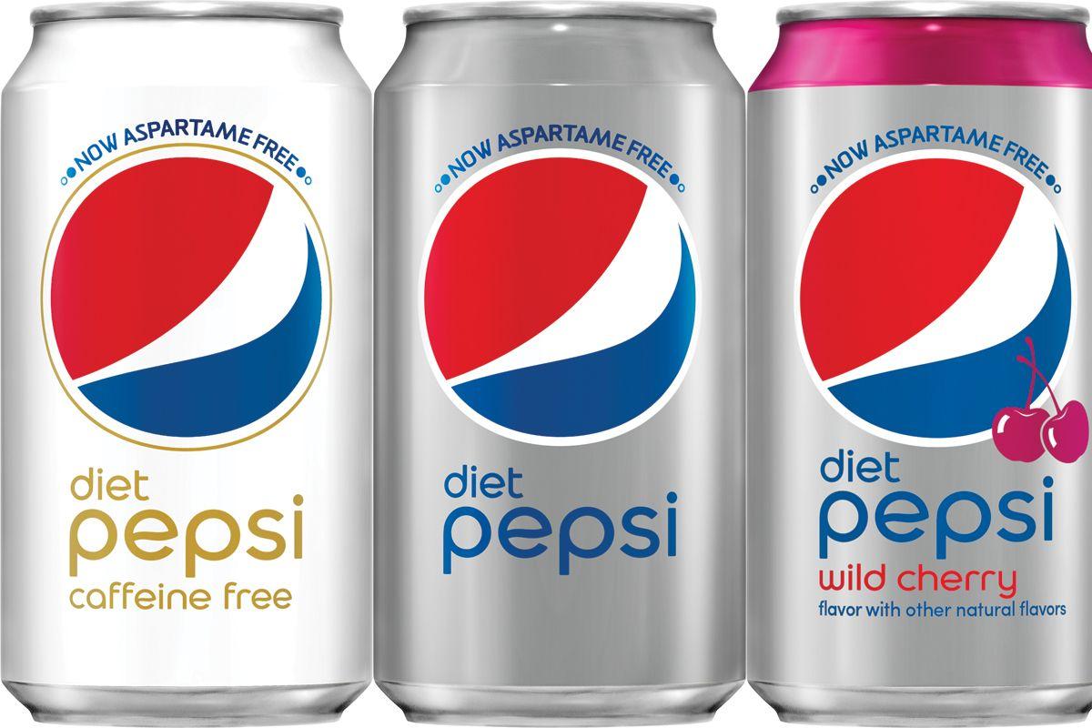 Diet Pepsi Can Logo - Diet Pepsi Drops Aspartame -- Is It Enough to Boost Sales? | CMO ...