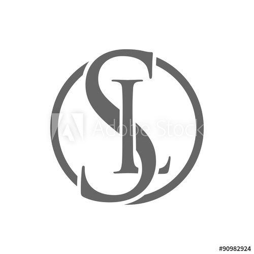 SL Logo - SL Circle Letter Mark Logo - Buy this stock vector and explore ...