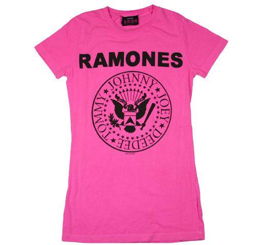 Pink Ramones Logo - Ramones / Presidential Seal Tee (Pink) (Womens)