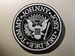 Pink Ramones Logo - RAMONES Logo Patch - Embroidered Iron On Patch 3 