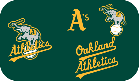 Oakland Athletics Elephant Logo - Sports Logo Spot: Oakland A's