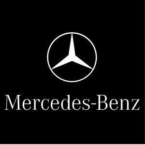 Mercedez Benz Logo - Mercedes-Benz LOGO STICKER VINYL DECAL VEHICLE CAR WALL LAPTOP | eBay