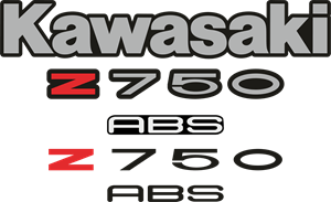 Kawasaki Z Logo - Kawasaki Z 750 ABS Logo Vector (.CDR) Free Download