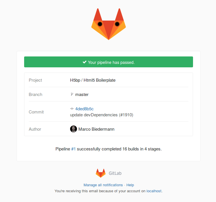 GitLab Logo - Changing the logo on the overall page and email header