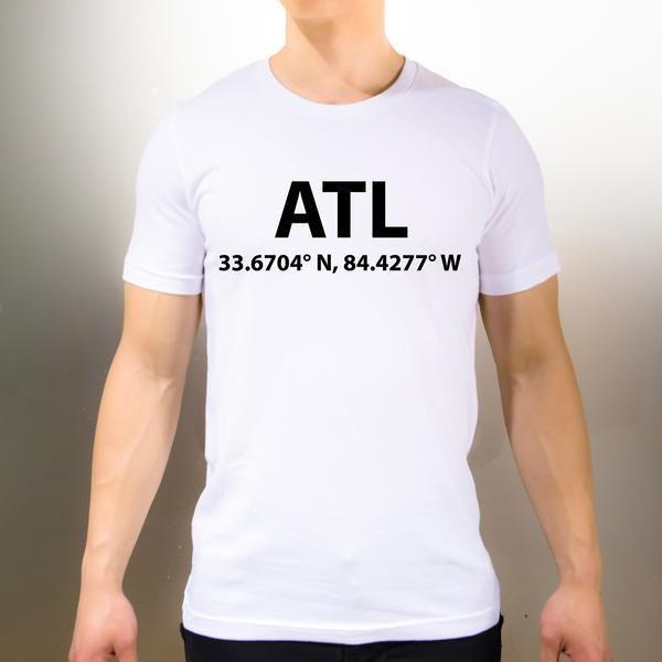 Atl Inc Logo - ATL Atlanta T-Shirt - Unisex - Marquee Noir – Marquee Noir Inc.