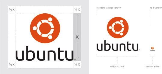 Orange Circle Brand Logo - Ubuntu logo