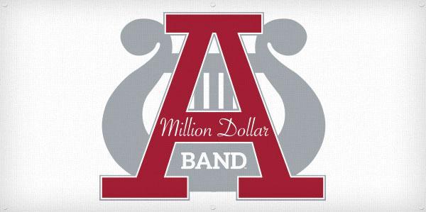 Alabama Band Logo - Million Dollar Band Vintage Logo Banner