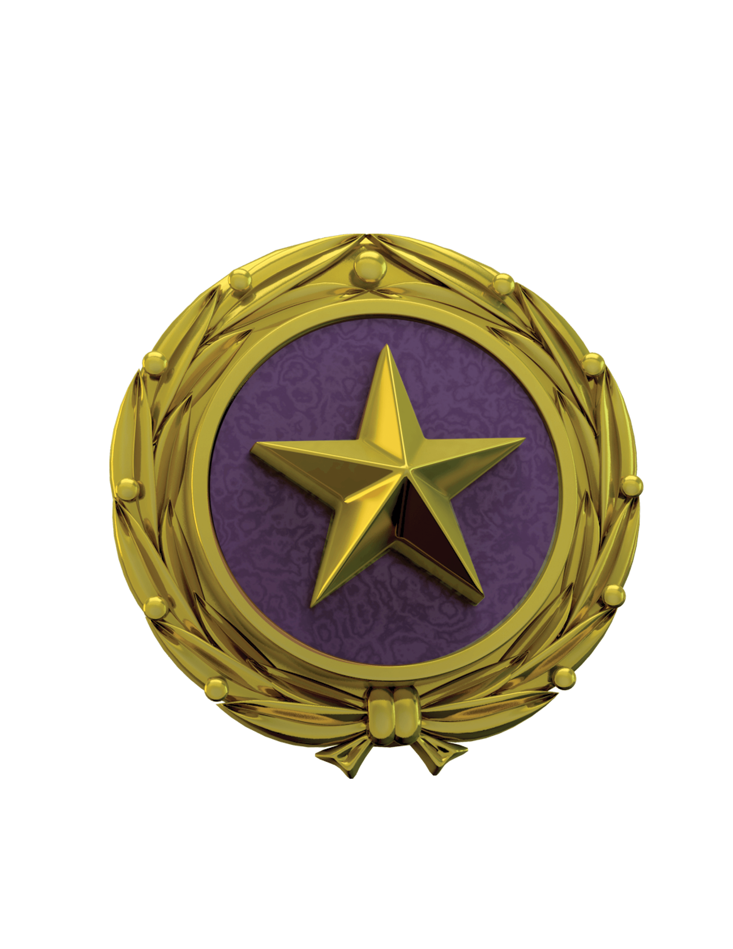 Purple and Gold Star Logo - Navy Gold Star Program