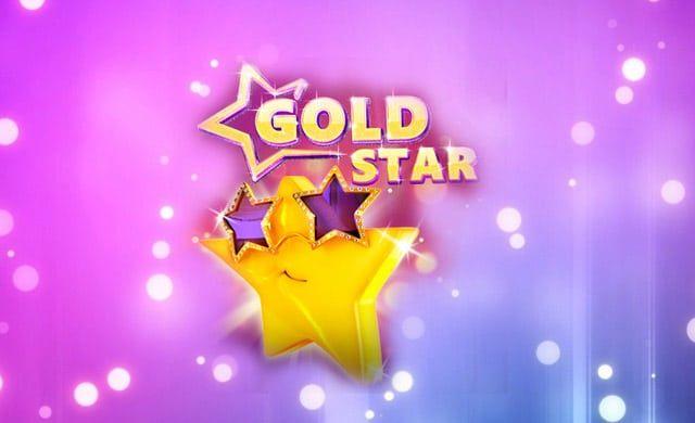 Purple and Gold Star Logo - Gold Star Slot Review