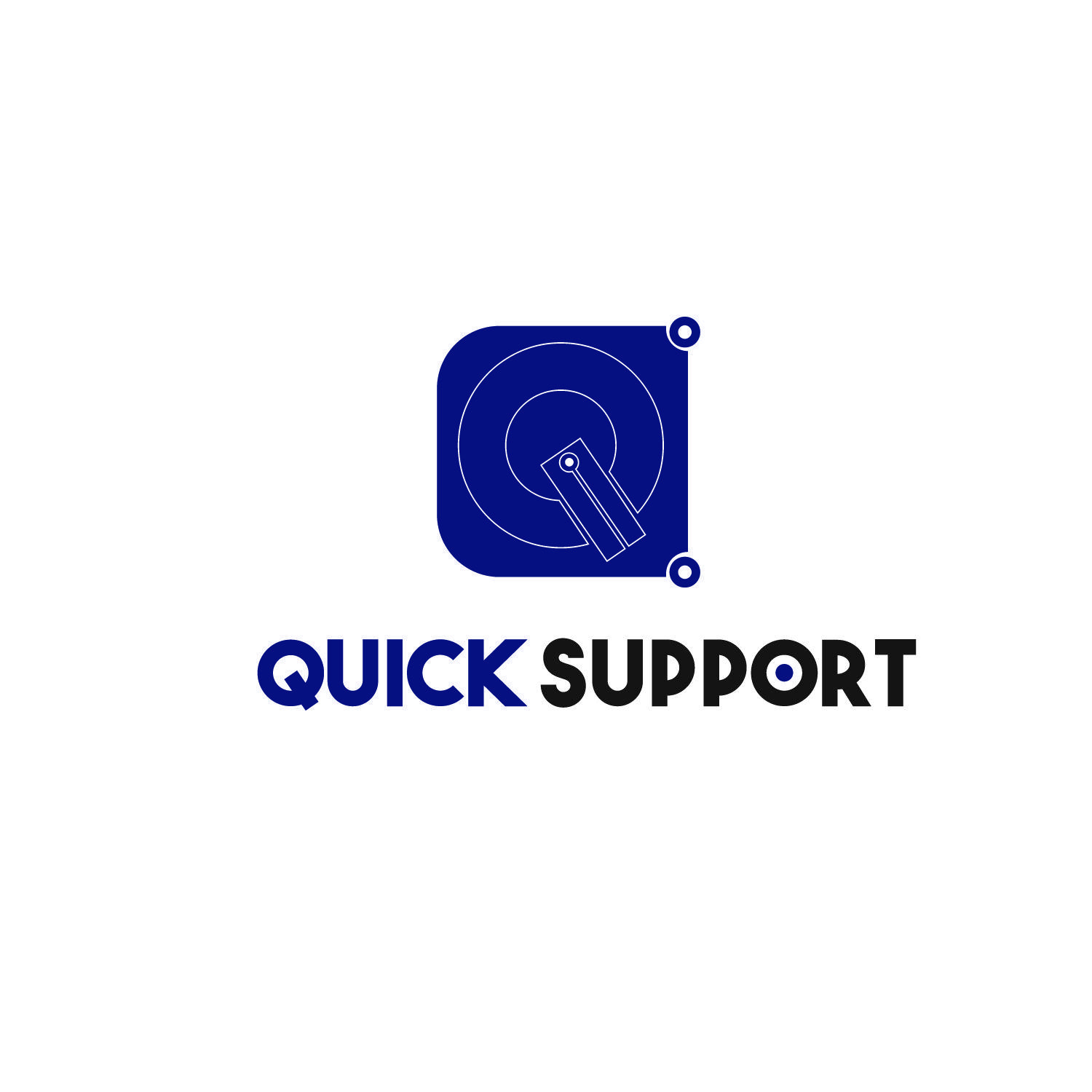 Colorful Computer Logo - Modern, Colorful, Computer Logo Design for Quick Support by bcerblin ...