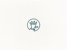 Hand Logo - 394 Best Hand logo images | Hand logo, Badges, Graph design