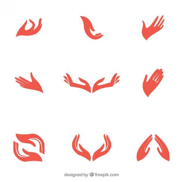 2 Hands Logo - Hands logo Vector | Free Download