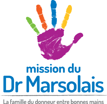 Hand Logo - Centre logo – the hand symbol - Dr Marsolais' mission