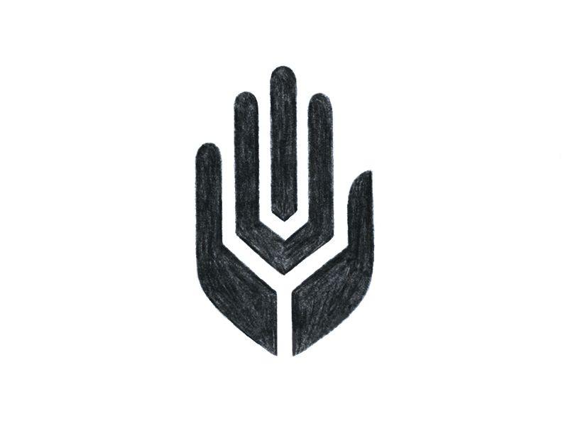 Hand Logo - Hand Wheat 1 by Kakha Kakhadzen | Dribbble | Dribbble