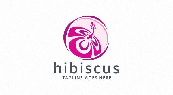 Hibiscus Flower Logo - Hibiscus - Flower Logo - Logos & Graphics