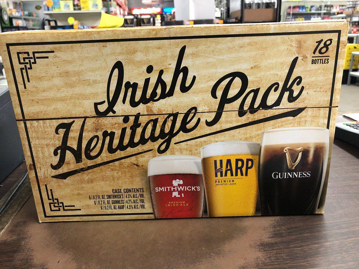 Smithwick's Harp and Logo - Beer Express Irish Heritage Variety Smithwicks Harp