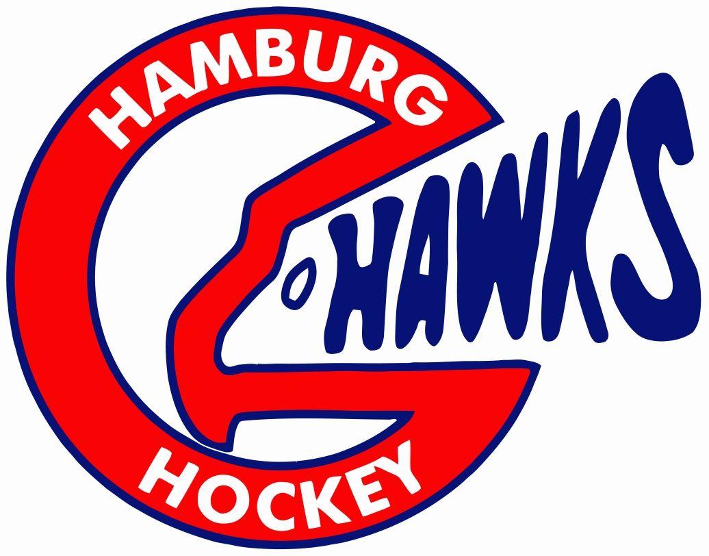 Blue Hawk Hockey Logo - Travel Team Contacts | Hamburg Hawks Hockey Association