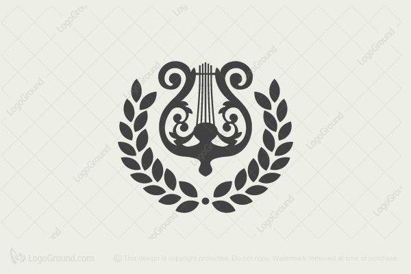 Harp Logo - Music Harp Logo