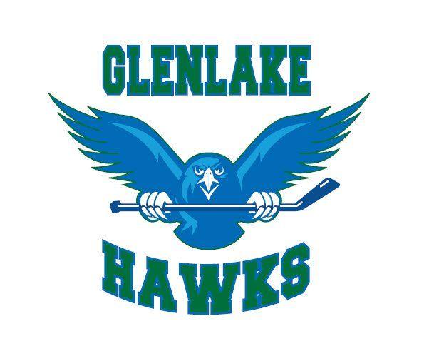 Blue Hawk Hockey Logo - Glenlake Hockey on Twitter: 