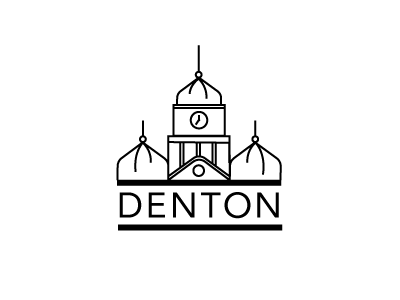 Courthouse Logo - Denton, TX Logo