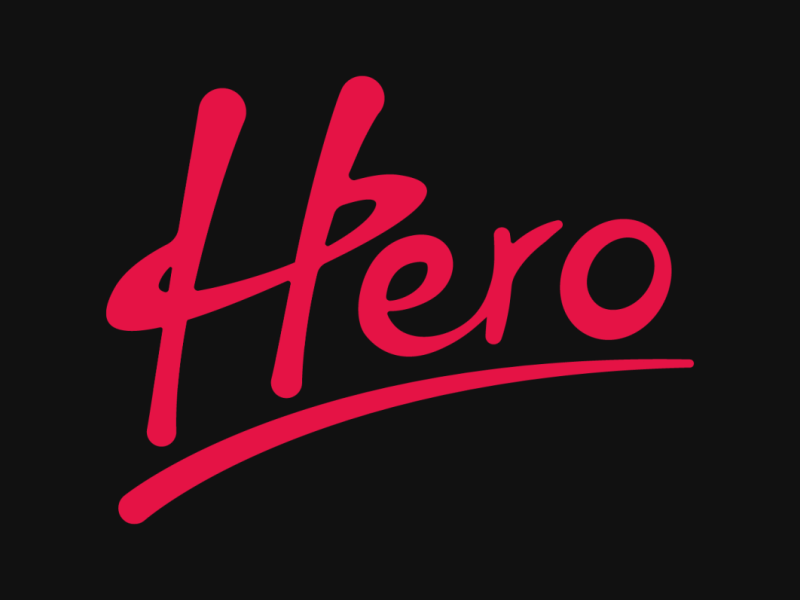 Hero Logo - Hero Logo - Autograph by Ian Cofino | Dribbble | Dribbble