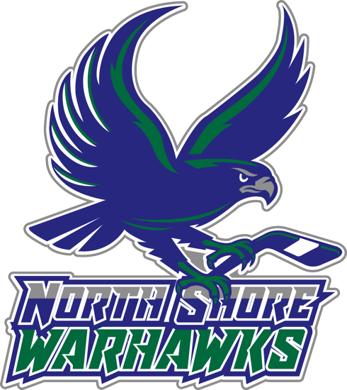 Blue Hawk Hockey Logo - North Shore Warhawks Hockey Club