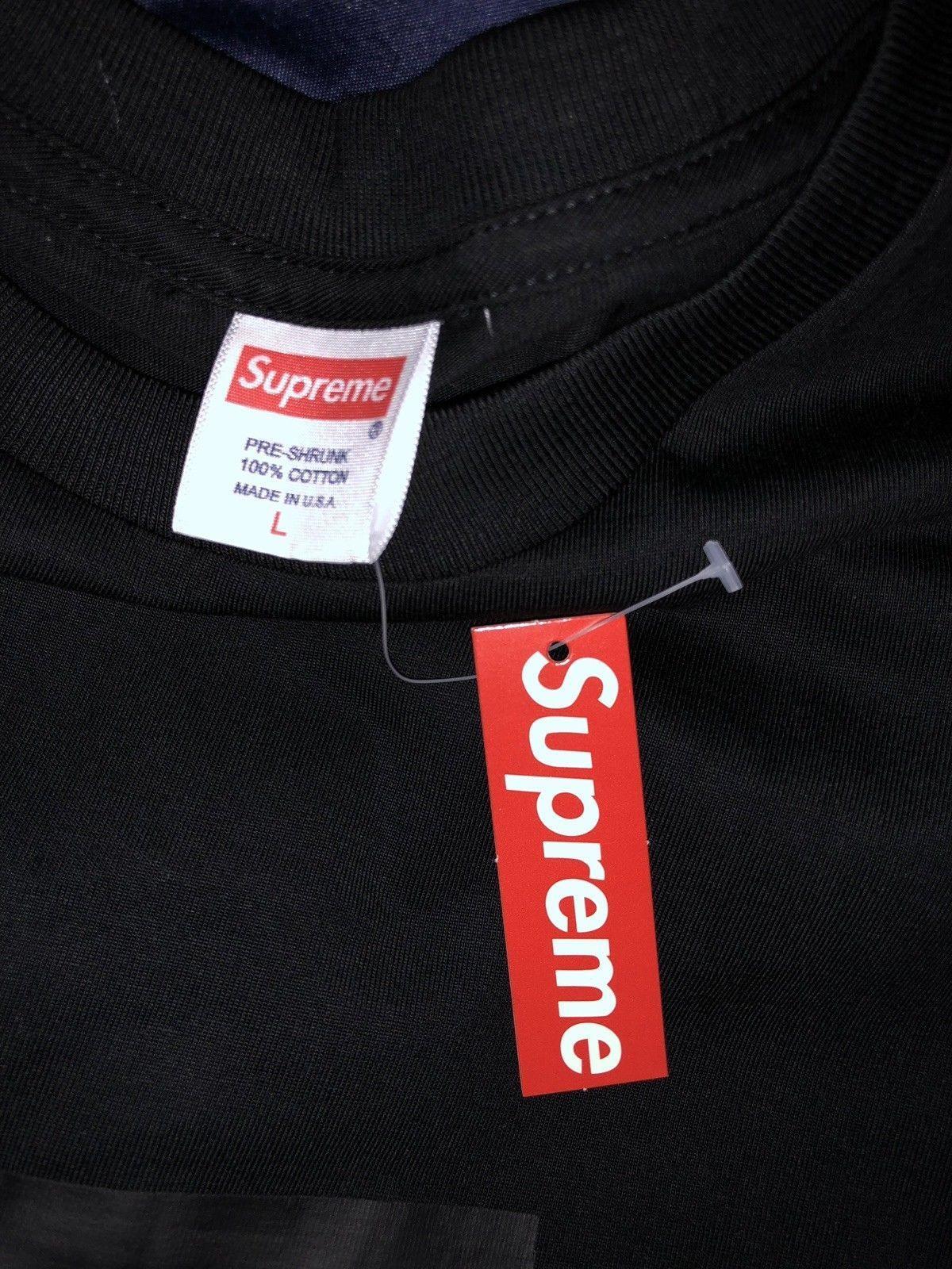 Supreme BAPE Polo Logo - Supreme Box Logo T Shirt Black Size L NEW W/ TAGS | Supreme, BAPE ...