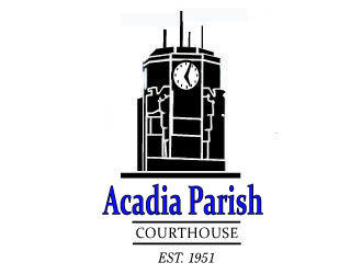 Courthouse Logo - Acadia Parish Courthouse logo design