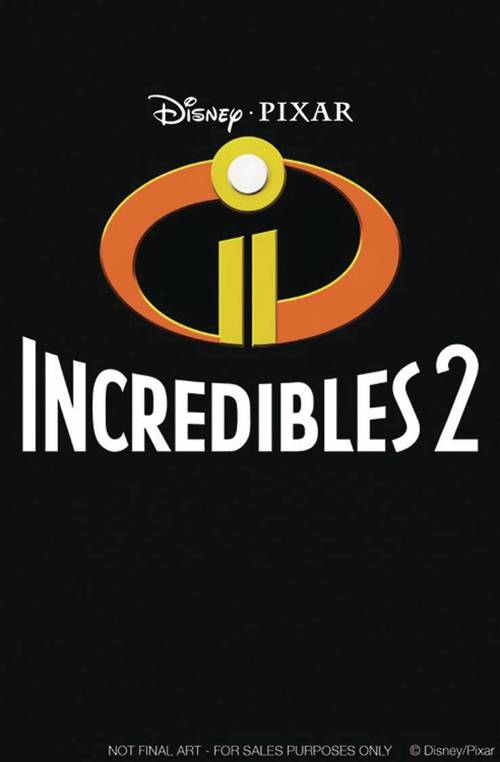 2 Disney Pixar Incredibles Logo - Disney Pixar Incredibles 2 One Shot. AJ's Comics