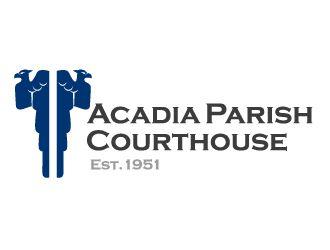 Courthouse Logo - Acadia Parish Courthouse logo design