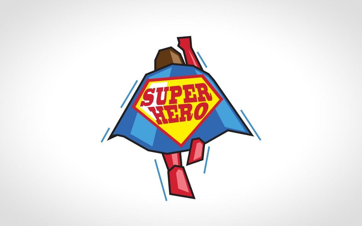 Superhero Hero Logo - SuperHero Logo For Sale Creative & Modern - Lobotz