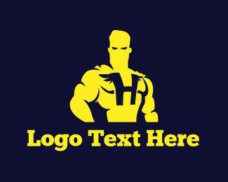 Hero Logo - Logo Maker this Strong Hero Logo Template Instantly