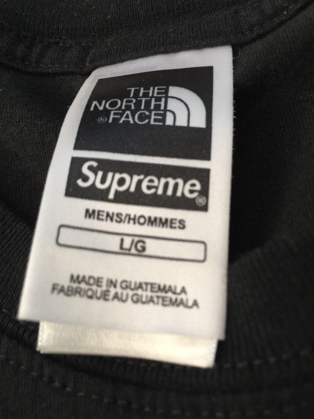 Supreme BAPE Polo Logo - Details About Supreme 18SS THE NORTH FACE Metallic Logo T Shirt