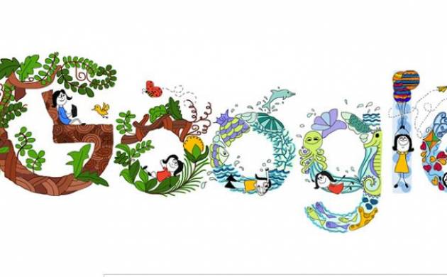Spring Google Logo - Google celebrates Children's Day with a 'for the children by