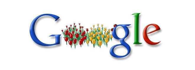 Spring Google Logo - First Day of Spring 2008